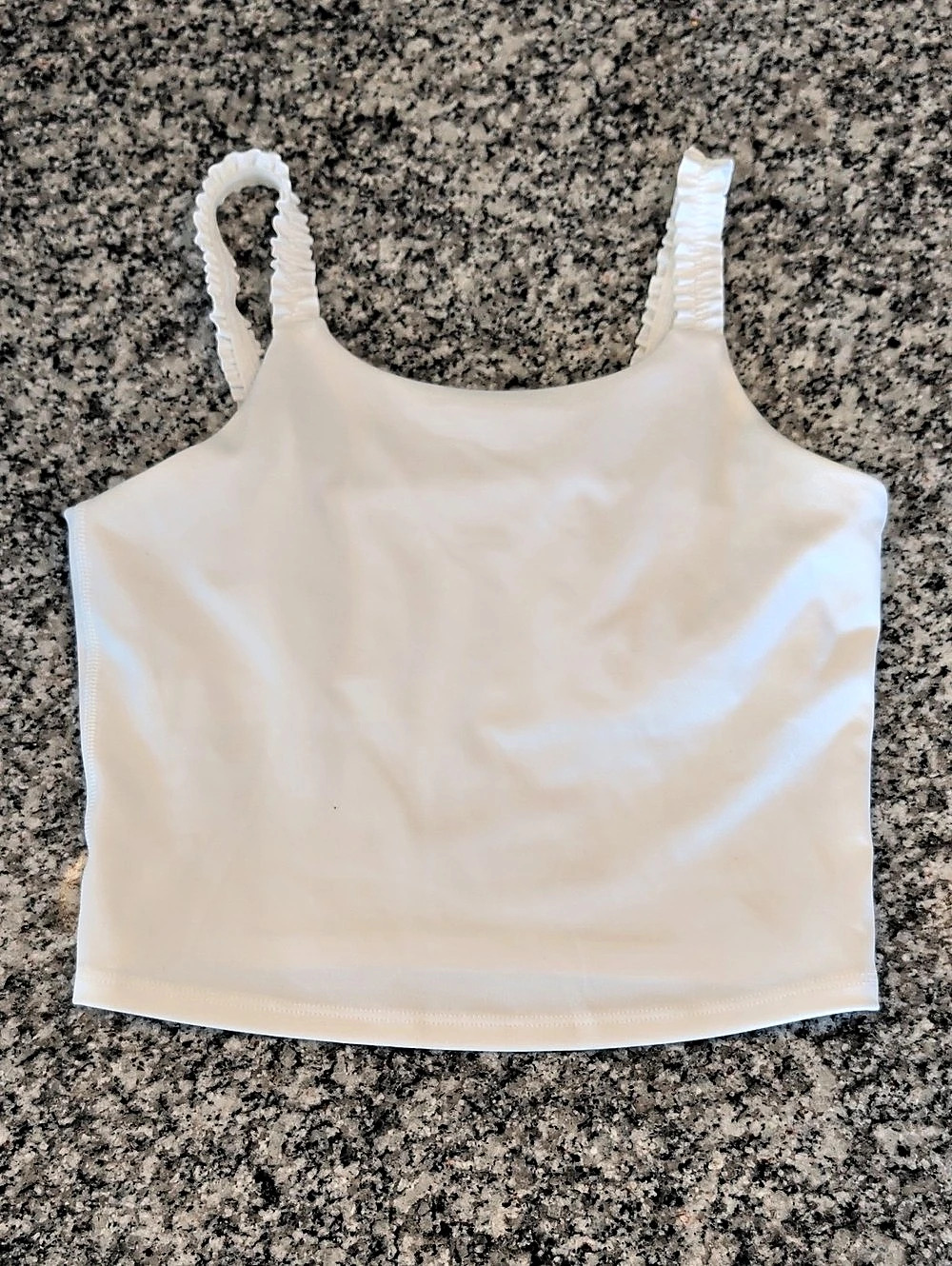 All in Motion Women's White Sports Bra Size Small (6/7) Like New